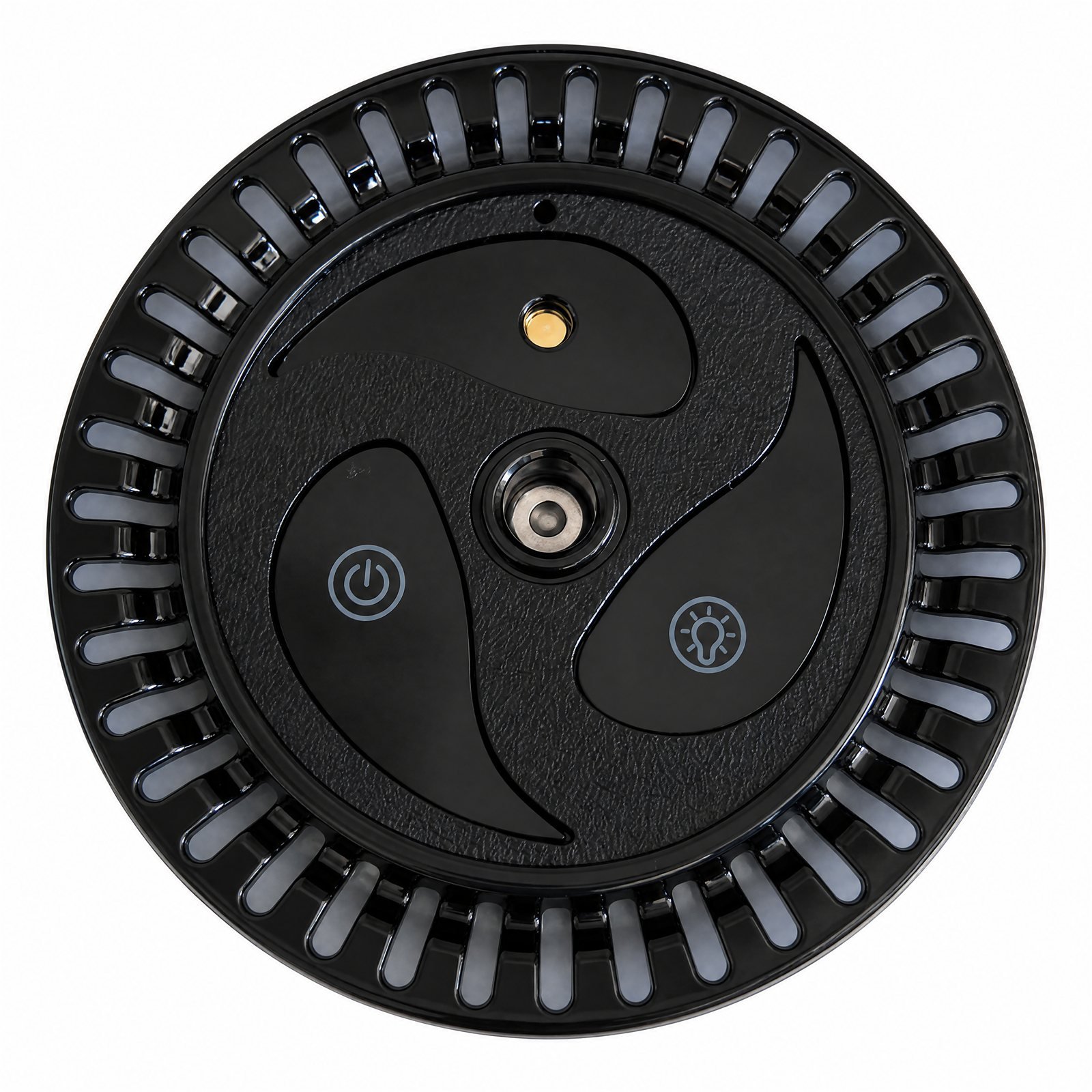 YH557B dial-top cabin diffuser, top panel with mist outlet and controls